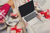 Geschenke-Verkauf im Internet